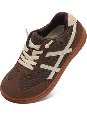 Women's Chocolate Mesh Casual Barefoot Slip-On Breathable Walking Travel Sneaker